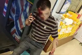 男子浑身是血求助中石化！加油员一句话被40万网友点赞图片