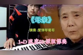 电子琴 演奏《母亲》唱哭多少孝顺儿女图片