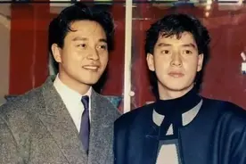 1987年，周润发说的一句话，谭张争霸时代结束，谭咏麟退出领奖台图片