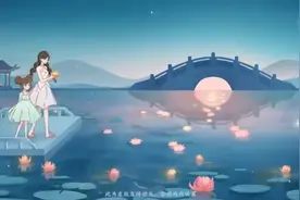 王者荣耀青蛇白蛇缘起动画,小乔撞倒店家,大乔施法把人淋湿了就跑图片