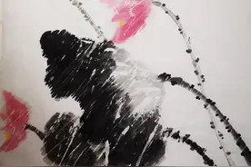 雨中的荷花怎么画？请看这里！图片