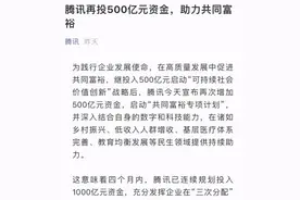 “共同富裕”成为新目标！马化腾也出手了，刘强东确有先见之明？图片