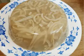 不要技术只要功夫的一道菜——皮冻，只要功夫到，人人都会做图片