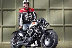 德国哈雷老炮的48改装之路图片