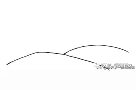每天学一幅简笔画--山顶风车风景简笔画彩色画法步骤教程图片