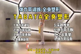 4分钟定制版全身塑形训练计划