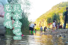 新乡太行山区的免费亲子游乐地，不仅能玩水，还能捉小鱼