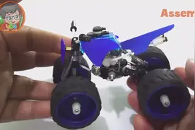 打火机制作大脚四驱越野沙滩车视频封面