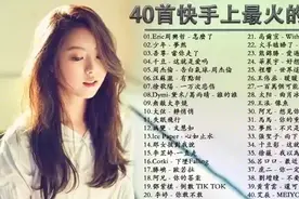 快手最火的40首歌曲视频封面