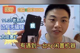 iPhone8P闲置机！电池效率100%，边框无磕碰，半价入手“准新机”视频封面