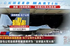 多次参与执行美对台军售 中方制裁的洛克希德·马丁公司什么来头？视频封面