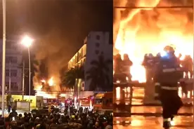 福建莆田一鞋厂仓库起火 当地：3人受伤已送医，火势已控制视频封面