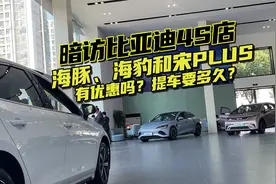 暗访比亚迪4S店，海豚、海豹和宋plus DM-i有优惠吗？提车要多久视频封面