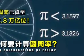 圆周率已算至62.8万亿位，为何要计算圆周率？如果算尽了会怎样？视频封面
