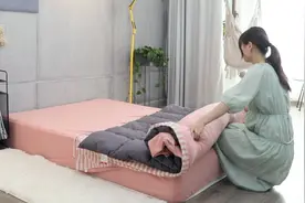 原来套被罩如此简单！像这样卷一卷，1分钟套2床，既快又省力视频封面