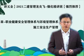 第五章-职业健康安全管理体系与环境管理体系、施工安全生产管理视频封面