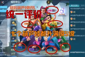 CF手游：所有葫芦娃都升满级，这次统一说下七个葫芦娃主要的作用视频封面