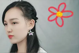 超简单的披肩发编法，简单好看！会扎辫子就可以哟！