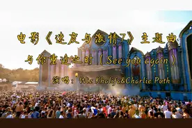 全球播放量最高的单曲《see you again》