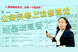 公务员怎么选岗位，考上这些岗位，就是烧高香了！视频封面