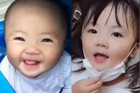 太可爱了！跟爸爸送外卖的“外卖箱萌娃”长大了，笑容依然治愈视频封面