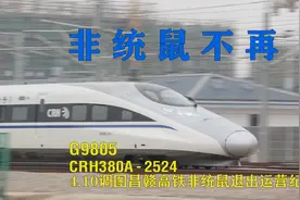 非统鼠不再！G9805（南昌西-赣州西）赣州西终到进站视频封面