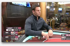 德州扑克 Hustler完整牌局—盖哥，Andy，Art，Nick(1106)-06