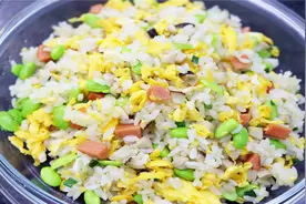 炒饭到底怎么做才好吃？四川师傅教你小清新炒饭，小孩特别喜欢吃