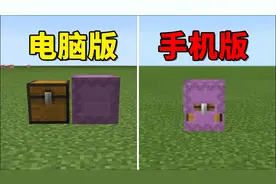 我的世界：电脑版Vs手机版，肯定有你不知道的！