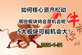 如果核心资产松动，哪些板块会是机会呢？关注这5大板块！视频封面