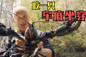 世界上最大的淡水小龙虾，一只能活60年，吃一只要牢底坐穿视频封面