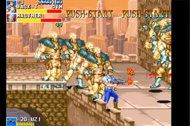 恐龙快打改版：白人重置99暴击值一路闯关，最后还是双拳难敌四手视频封面