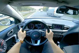 开1.4排量的起亚上高速，居然能跑这么快，韩系车这么牛的吗视频封面