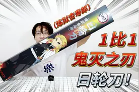 大哥没有输！，PROPLICA鬼灭之刃1比1炎柱炼狱杏寿郎的日轮刀