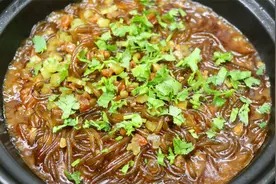 教你肉末炖粉条的做法，简单家常，粉条吸汁入味，好吃够味很下饭