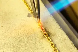 如何制作黄金项链，手艺人的快乐，你想象不到！