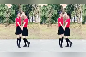 超好看的双人舞《怎么爱都爱不够》舞曲好听，简单好学