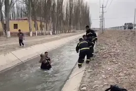 90后消防员出警返程路上救5岁落水儿童，妻子：知道后骄傲又心疼视频封面