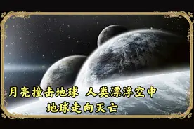 灾难片天花板 月亮撞击地球 人类全部漂浮空中 地球走向灭亡视频封面