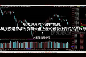 科技股能否成为引领大盘上涨的板块？让我们拭目以待吧！视频封面