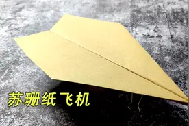 飞得最远的苏珊纸飞机 以69.14米的距离打破世界纪录 详细教程视频封面