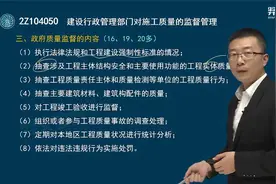 53-2Z104050-建设行政管理部门对施工质量的监督管理-二建视频封面