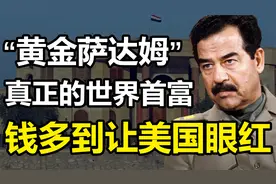 萨达姆究竟多有钱？75座行宫藏6吨黄金，一个“玩具”或价值连城视频封面