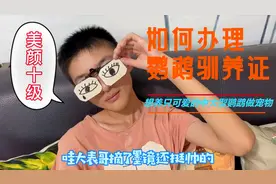 想养只中大型鹦鹉做宠物，需要办理人工驯养繁殖许可证，基本流程视频封面