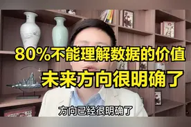 80%的人不能理解数据的价值，数据要掌握在中小微企业自己的手中视频封面