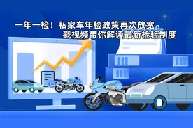 一年一检！私家车年检政策再次放宽，戳视频带你解读最新检验制度视频封面