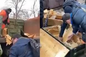 乌军当街给民众发放武器,总统呼吁有战斗经验欧洲人为乌克兰而战视频封面