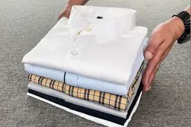 教你一秒快速叠衣服，又快又整齐，方法简单，一看就会，记得收藏