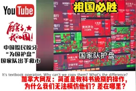 卫国者行动，中国股民咬牙为国护盘，国家队悍然出手力挽狂澜！视频封面