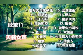 温柔女声超好听音乐合集，伴你归途，快来听~~~